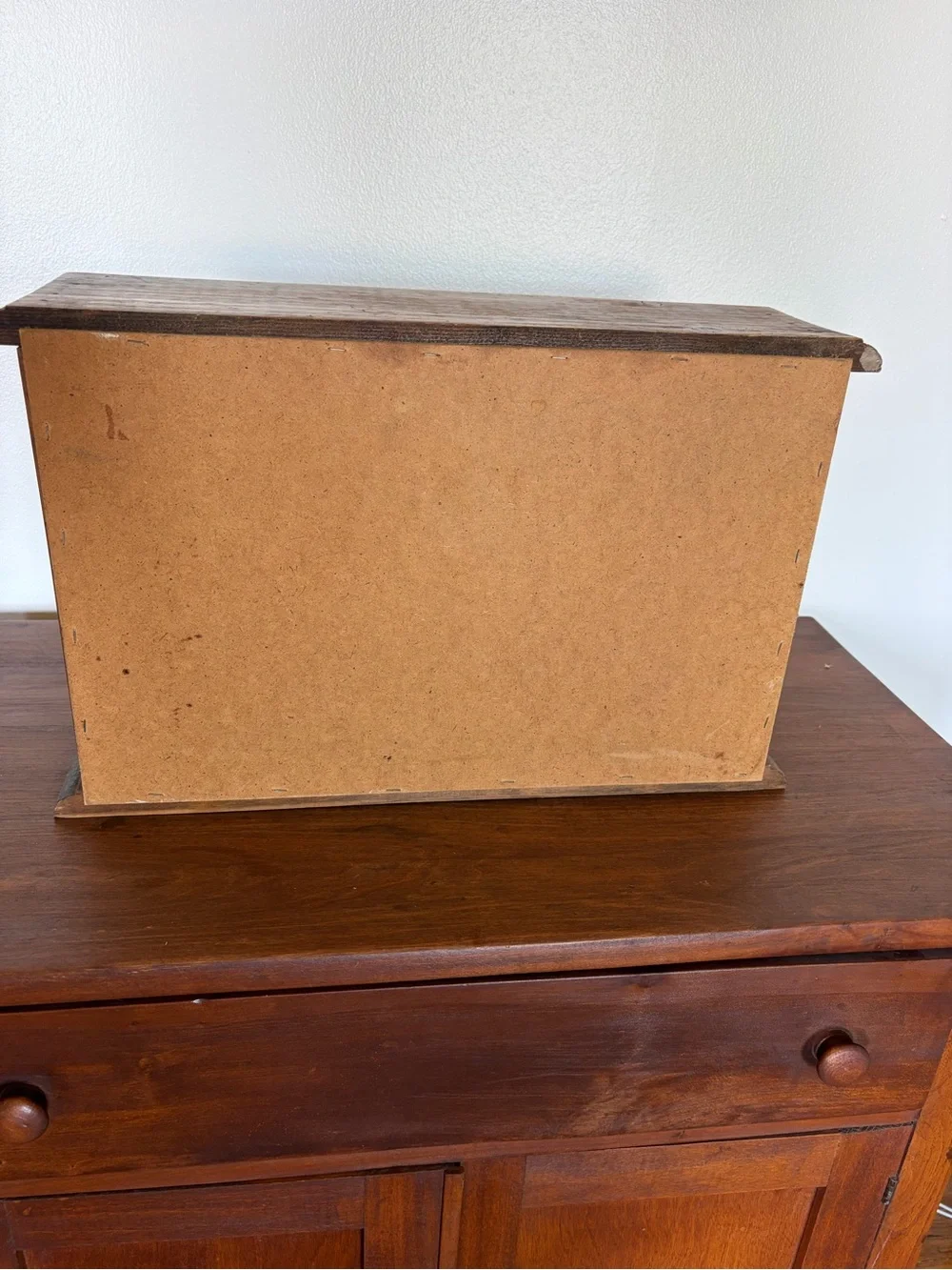 Antique primitive bread box